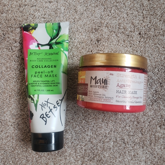 Betsey Johnson Face Mask & Maui Hair Mask - Picture 1 of 3